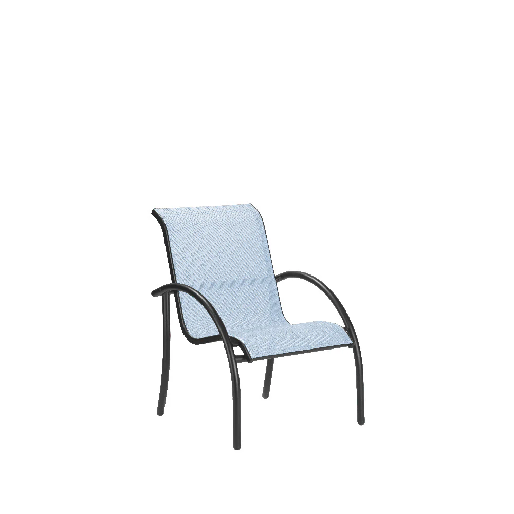 Plantation Prestige Commercial Furniture 4011100-04 Venice Arm Chair Stackable Durable Sling