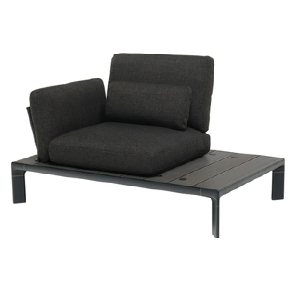 emuamericas, llc 763B Chair Lounge Outdoor slatted bamboo assembled aluminum emuamericas, llc 763B Chair Lounge Outdoor slatted bamboo assembled aluminum