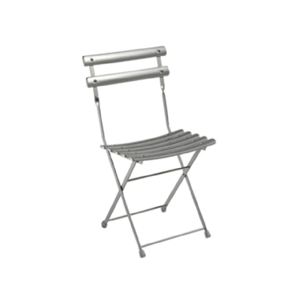 emuamericas, llc E314QS 17 Inch Steel Arc En Ciel Folding Chair Outdoor with Metal Seat and Back emuamericas, llc E314QS 17 Inch Steel Arc En Ciel Folding Chair Outdoor with Metal Seat and Back