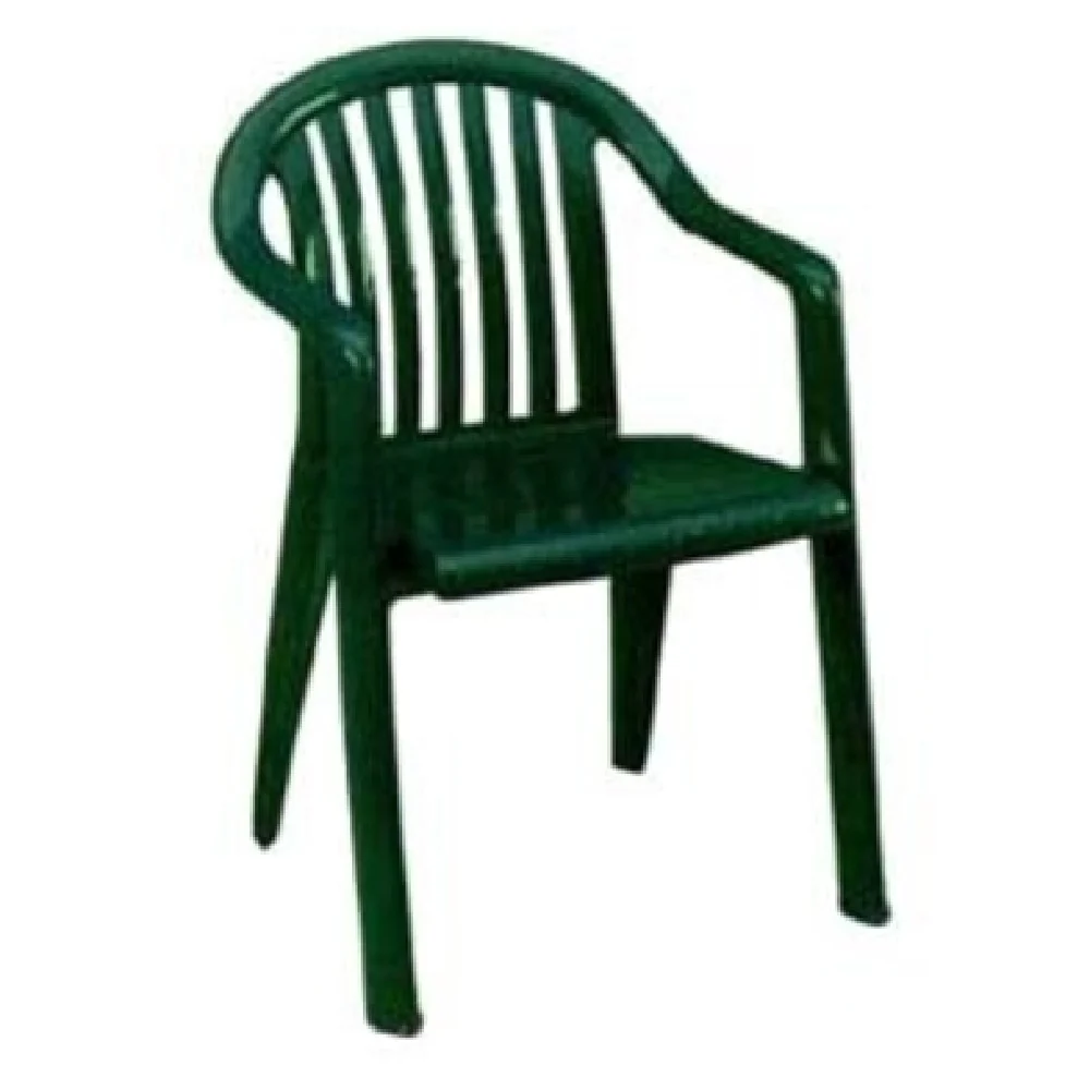Grosfillex US282378 21 Inch Lowback Armchair Slat Back Outdoor Seating