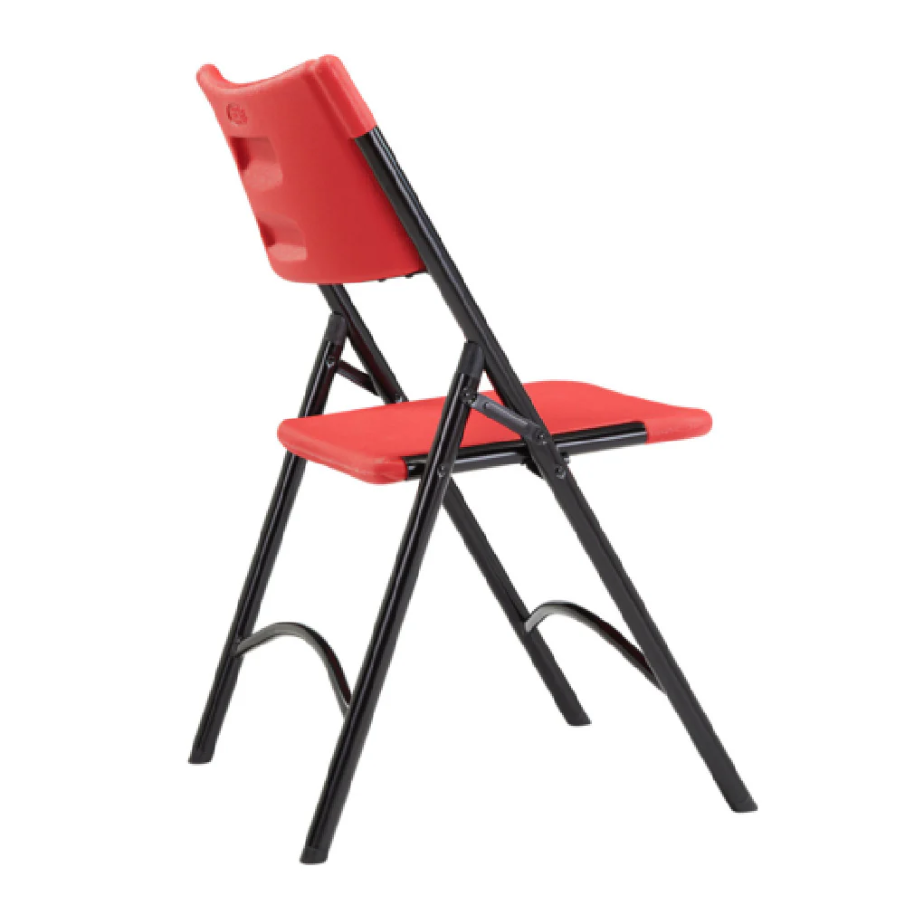 National Public Seating 640 18 Inch Indoor Outdoor Folding Chair Heavy Duty Plastic 4 Packs National Public Seating 640 18 Inch Indoor Outdoor Folding Chair Heavy Duty Plastic 4 Packs