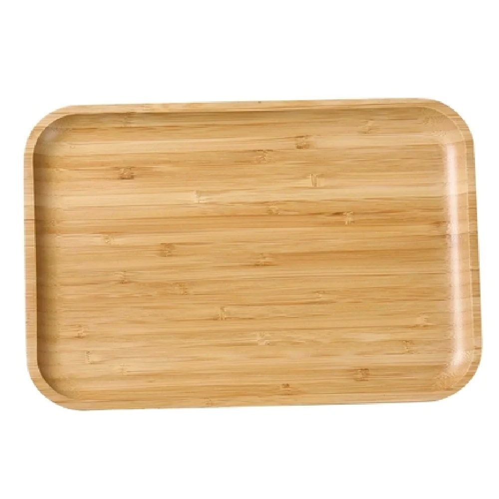 Yanco BB-111 11 Inch Serving Tray Bamboo Rectangular 24 Packs