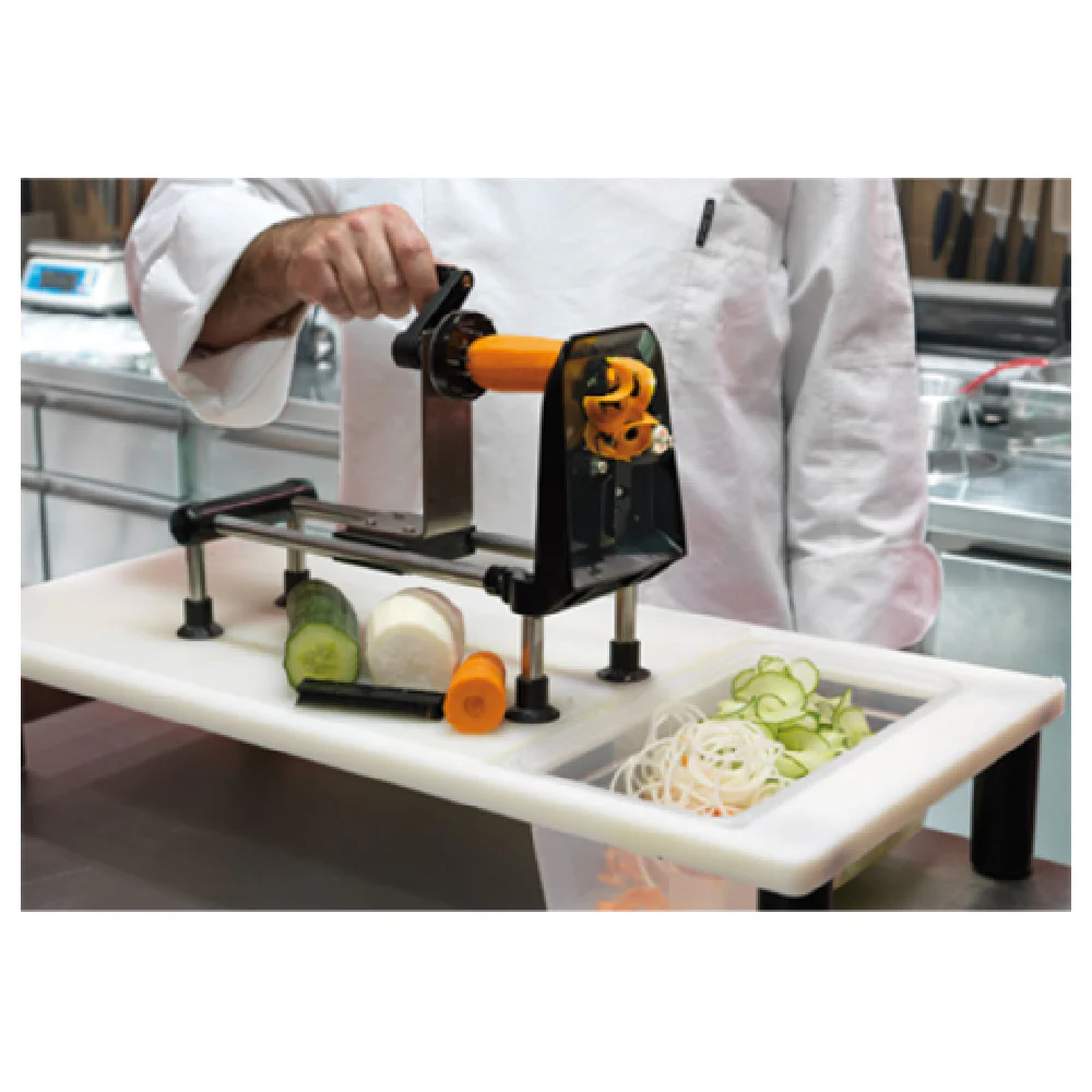 Matfer 210213 Spiral Vegetable Slicer Blade Set 3/64 Inch Stainless Steel with 3 Blades Matfer 210213 Spiral Vegetable Slicer Blade Set 3/64 Inch Stainless Steel with 3 Blades
