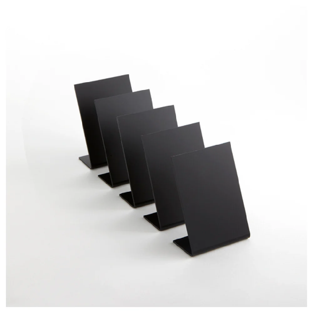 American Metalcraft TBABLA7 2-7/8 Inch Chalkboard Stand Alone Black Pack of 5 American Metalcraft TBABLA7 2-7/8 Inch Chalkboard Stand Alone Black Pack of 5