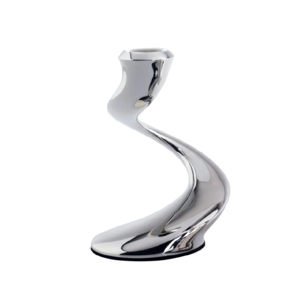 Steelite 6013RW080 4.84 Inch CANDLESTICK Windrush 18/10 Stainless Steel - Robert Welch Steelite 6013RW080 4.84 Inch CANDLESTICK Windrush 18/10 Stainless Steel - Robert Welch