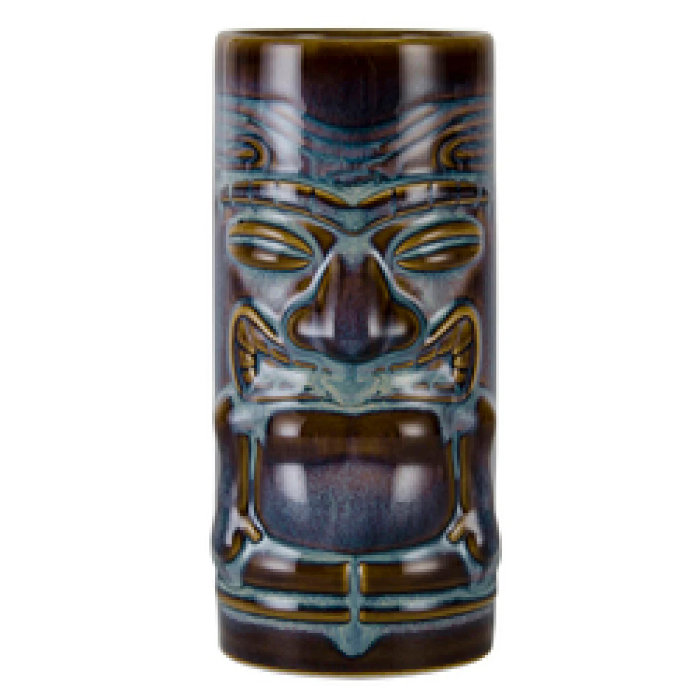 Tuxton GZ3-160 16 Oz Tiki Mug China Lead-Free Durable and Dishwasher Safe