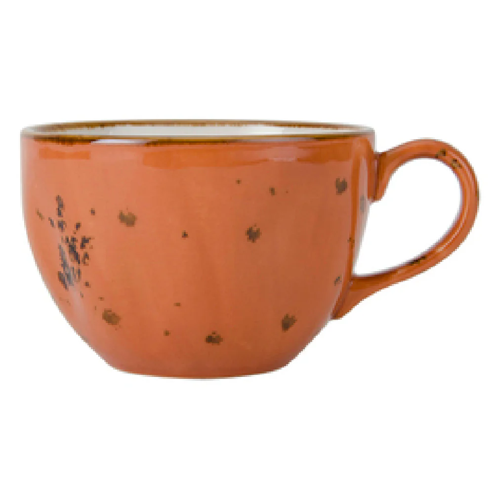 Tuxton GGC-083 10-1/2 Oz Cup Round Dishwasher Safe Lead-Free Porcelain