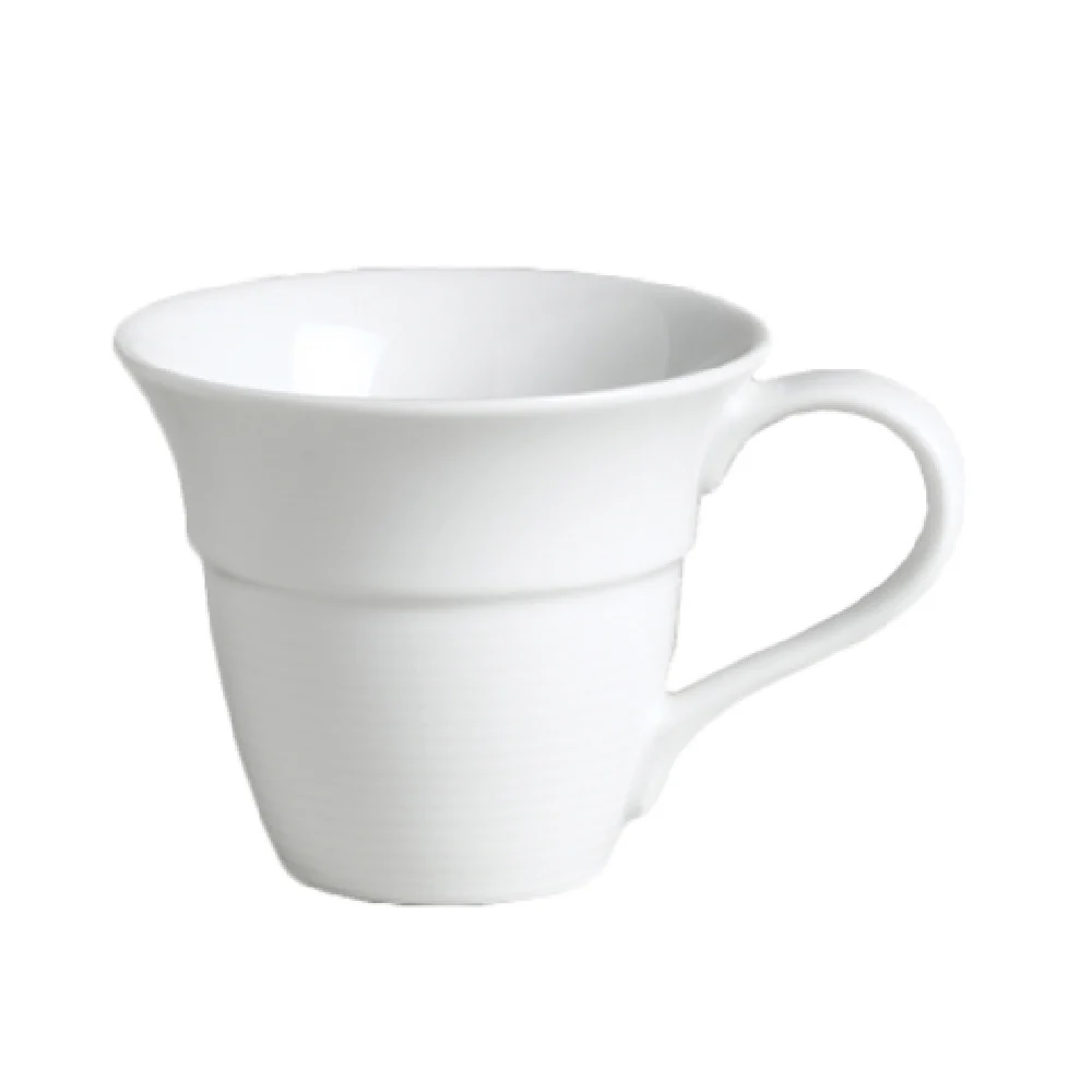 Steelite 6300P192 6.75 Oz Tea Cup Aura Porcelain Blue-White 2 Dozen Cases