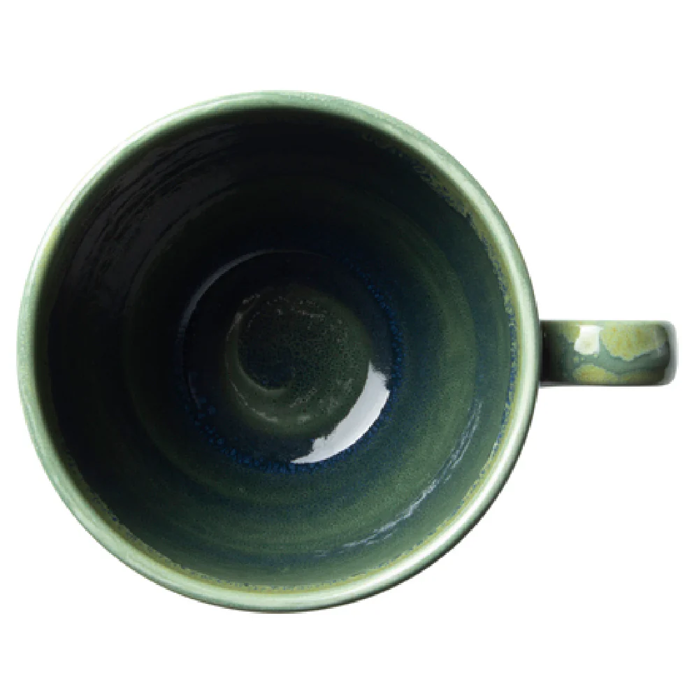 Steelite 1783X0019 12 Oz Liv Cup Aurora Vesuvius Burnt Emerald Ceramic Steelite 1783X0019 12 Oz Liv Cup Aurora Vesuvius Burnt Emerald Ceramic