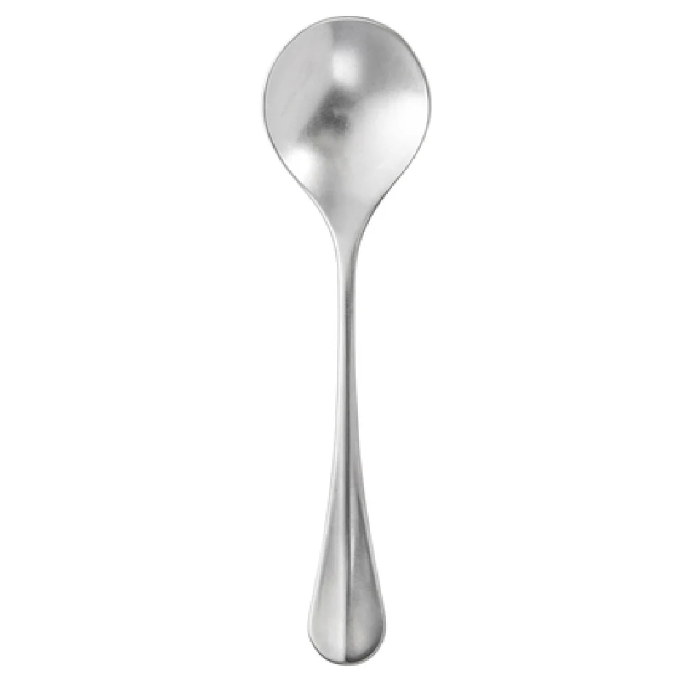 Steelite 5975SX075 7-1/8 Inch Soup Spoon Robert Welch Baguette Vintage 18/10 Stainless Steel Steelite 5975SX075 7-1/8 Inch Soup Spoon Robert Welch Baguette Vintage 18/10 Stainless Steel