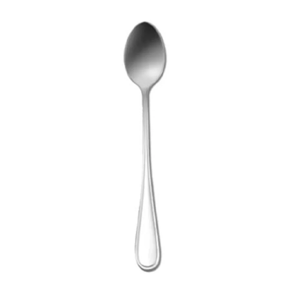 1880 Hospitality B914SITF 7 Inch Iced Teaspoon Curved Border 18/0 Stainless Steel