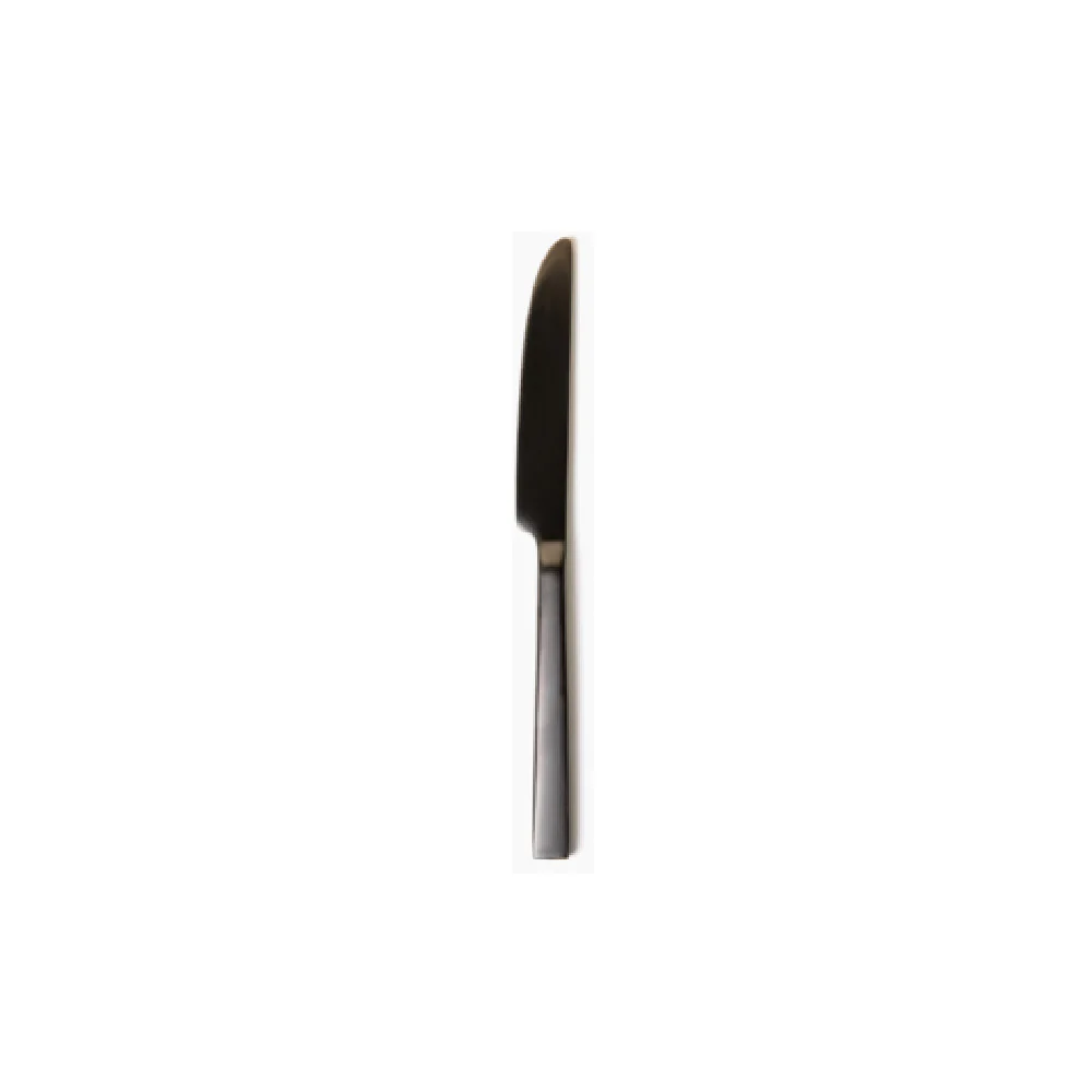 1880 Hospitality B410KDTF 9-1/2 Inch Dinner Knife with Black PVD Finish Stainless Steel