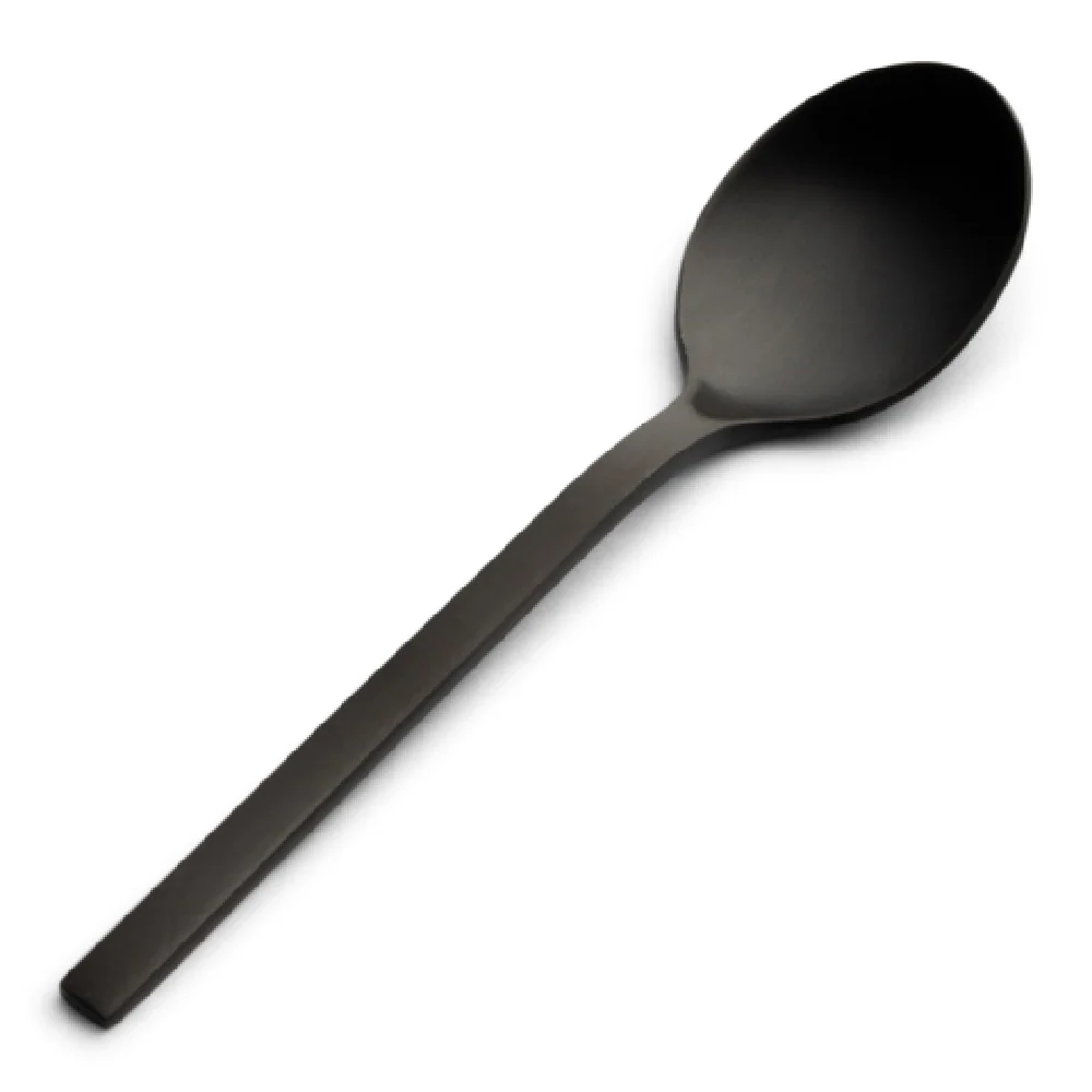 Bon Chef S3800BM 5.5 Inch Teaspoon Coffee PVD Coated Black Matte Stainless Steel