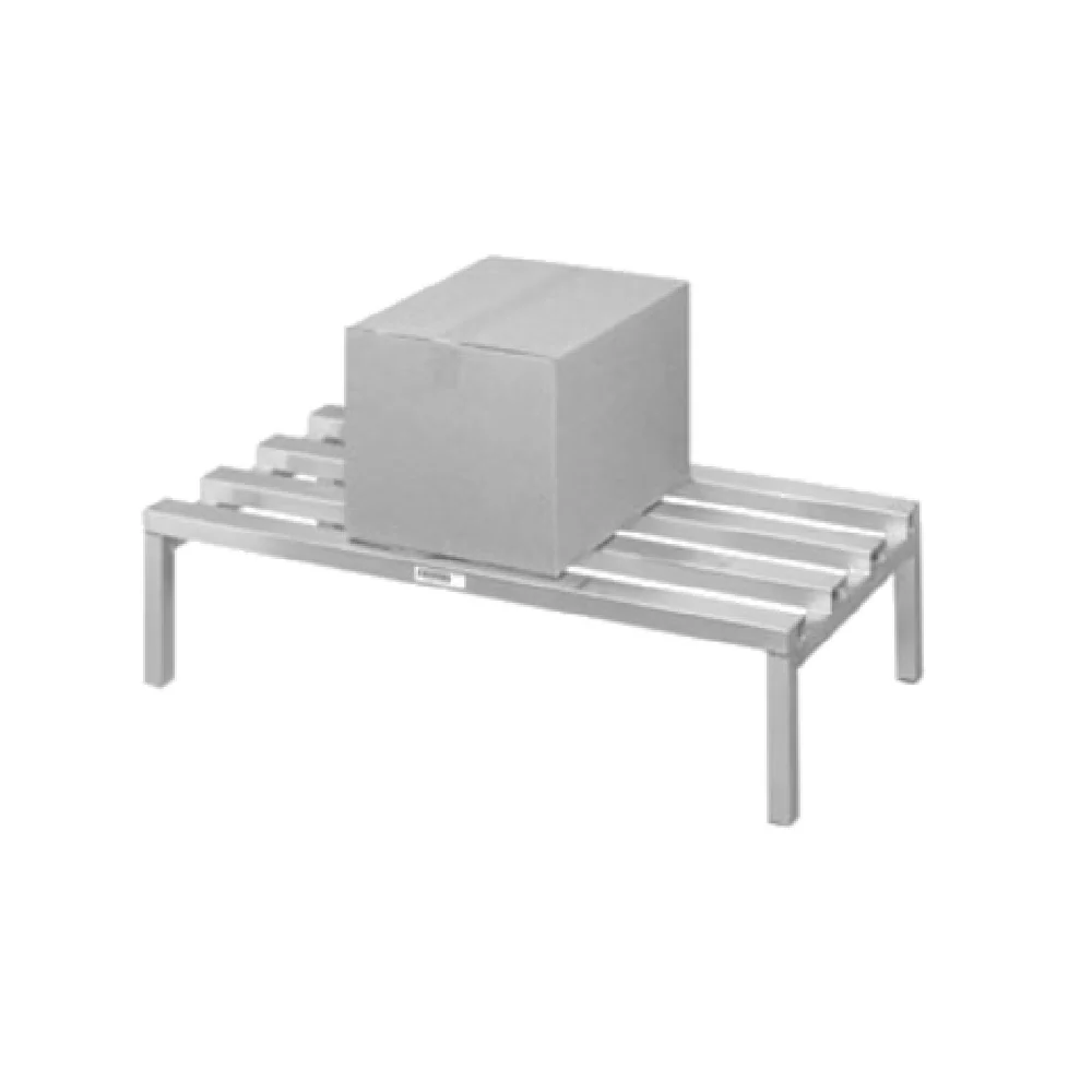 Channel CA2472 72 Inch Dunnage Rack Aluminum with Extra Legs Channel CA2472 72 Inch Dunnage Rack Aluminum with Extra Legs