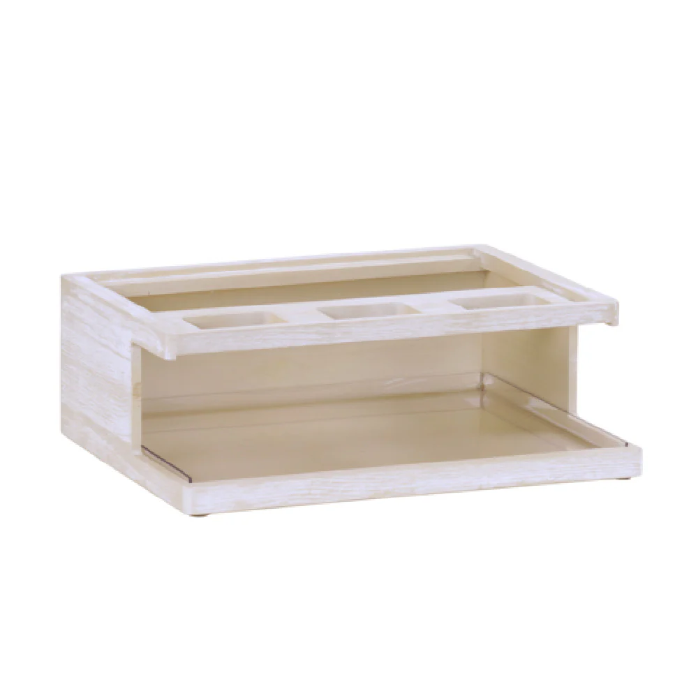 Cal Mil 22457-113 18 Inch Cereal Dispenser with 375 Cu Inch Cylinders Wood Base