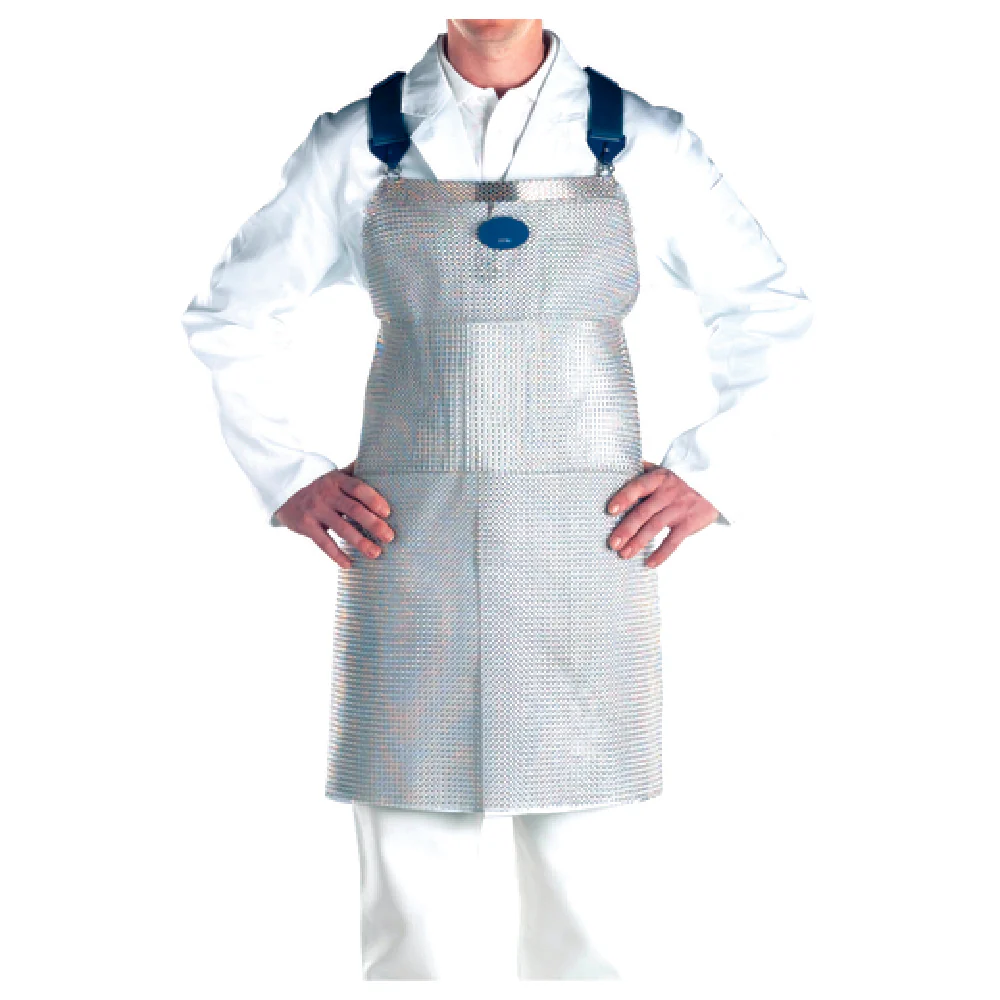 Matfer 181048 21-2/3 Inch Safety Apron Stainless Steel for Height 5-7/8 to 6-5/8