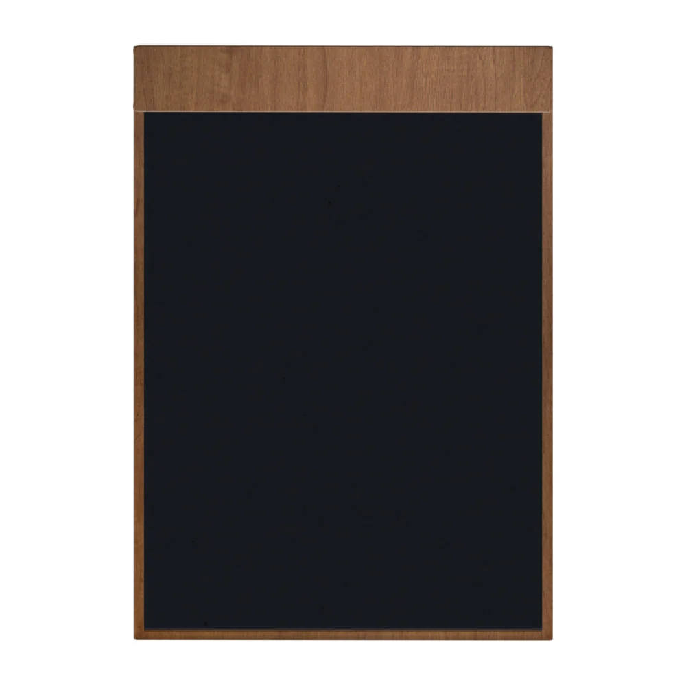 Risch MMB-SHER 11X17 Menu Cover 11 Inch With Magnetic Design Faux Wood