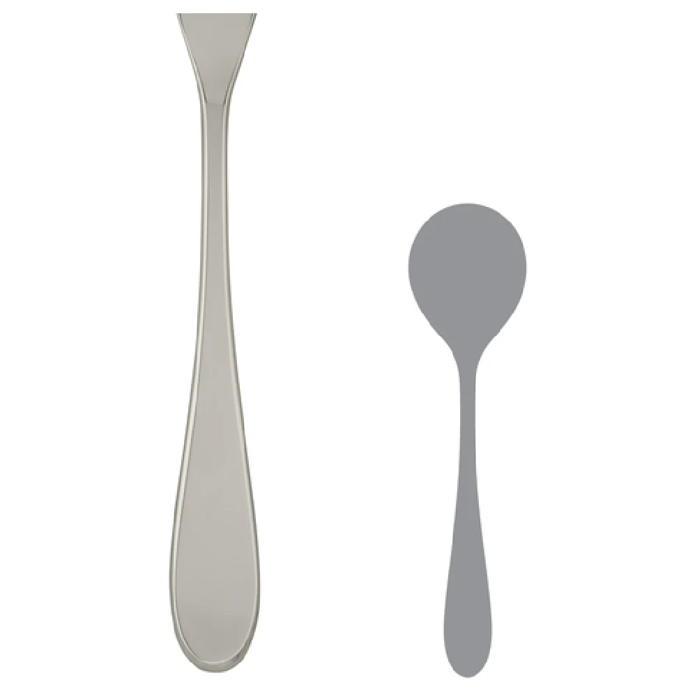 Steelite 5505J002 7 Inch Round Soup Spoon 18/10 Stainless Steel Steelite 5505J002 7 Inch Round Soup Spoon 18/10 Stainless Steel