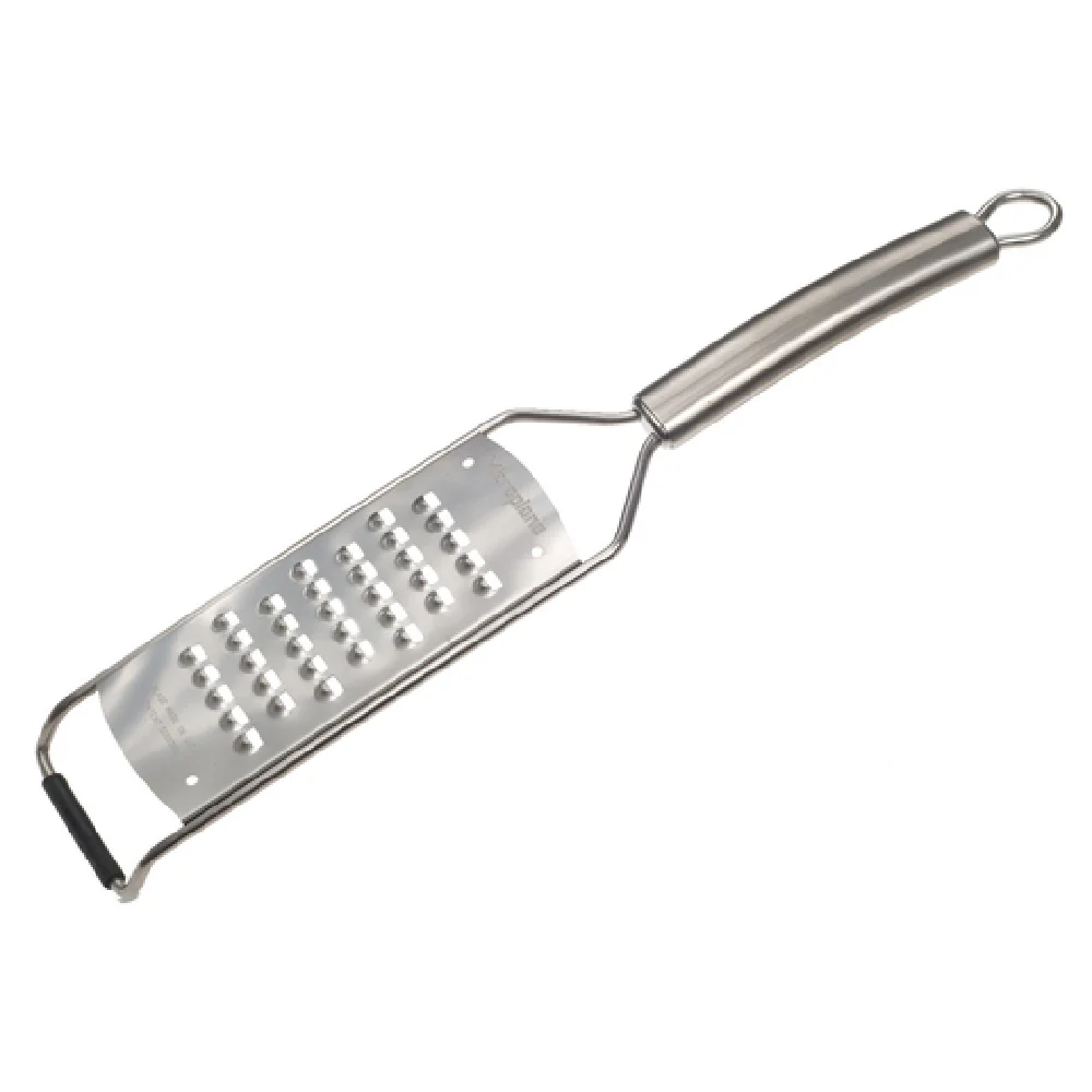 JB Prince U942 13 Inch Stainless Steel Grater Extra Coarse Blade with Rubber Feet JB Prince U942 13 Inch Stainless Steel Grater Extra Coarse Blade with Rubber Feet