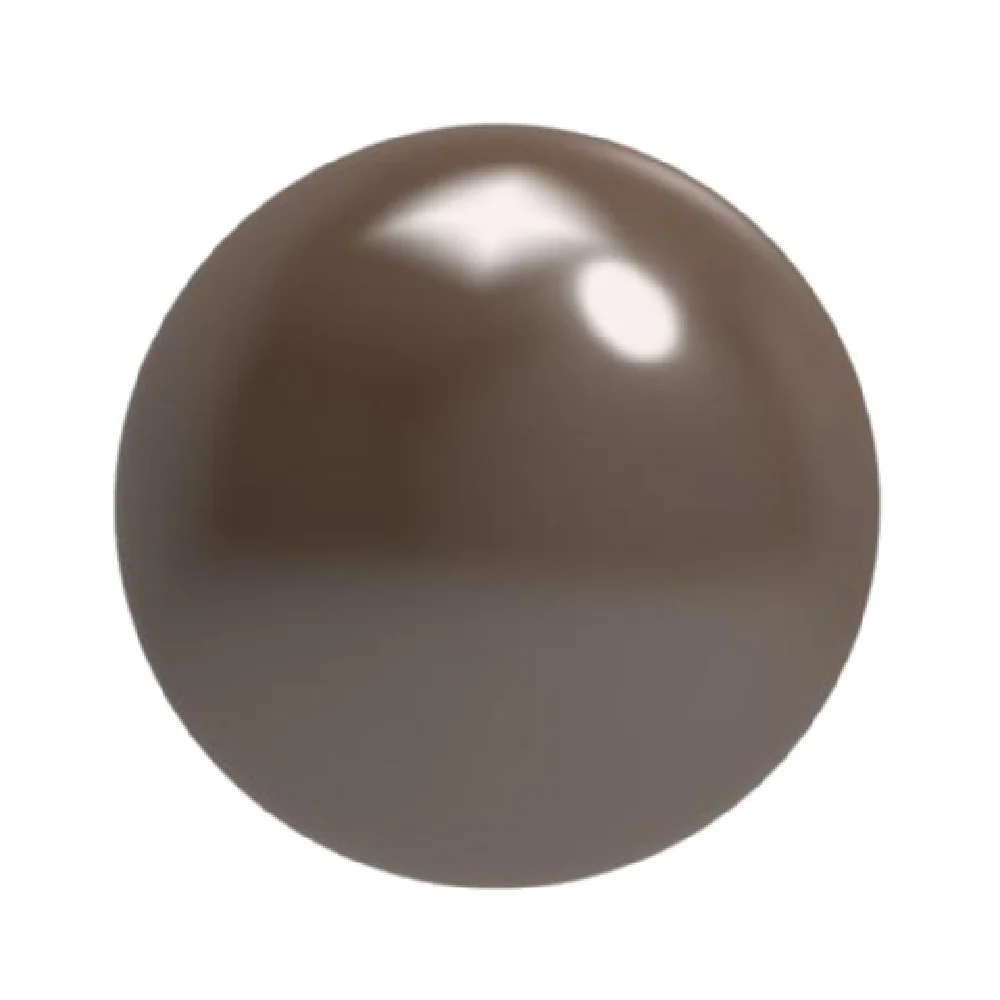 JB Prince K861 1 Inch Sphere Chocolate Mold with 28 Molds Polycarbonate