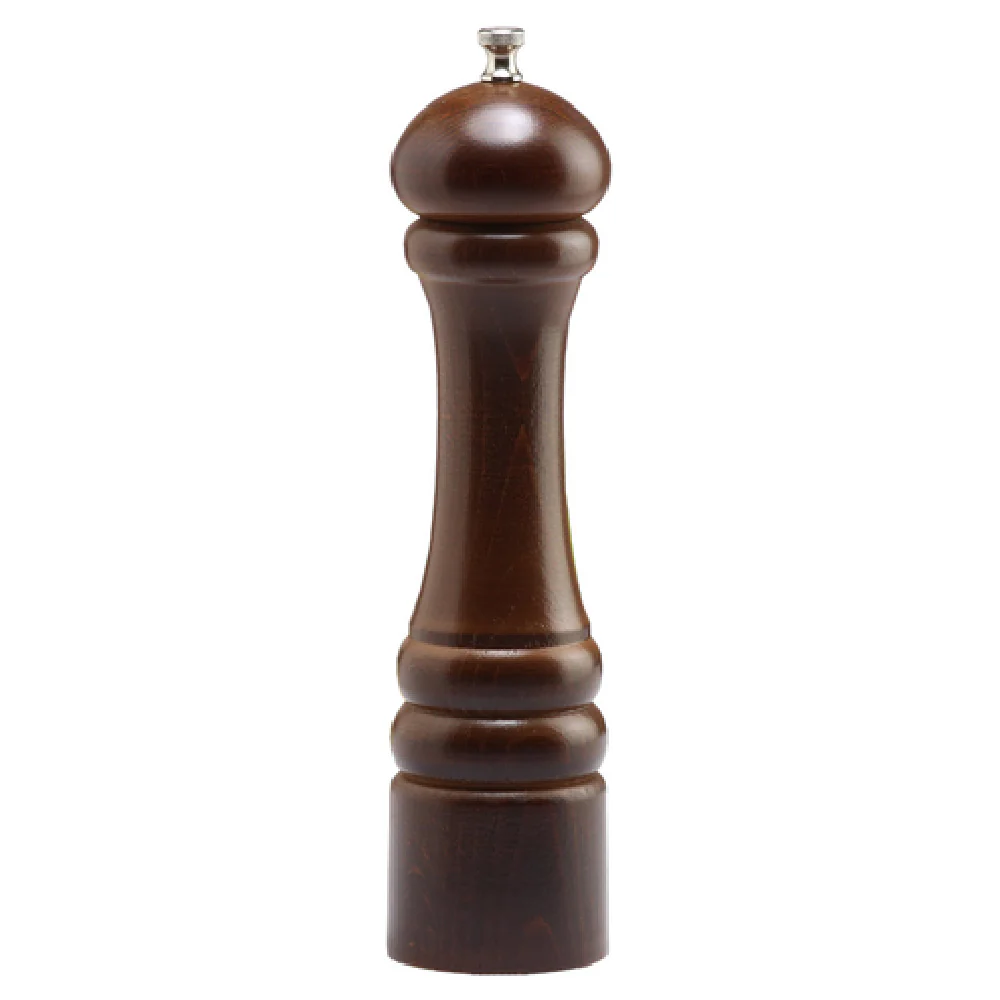 Chef Specialties 10150 10 Inch Walnut Finish Pepper Mill with Stainless Steel Mechanism Chef Specialties 10150 10 Inch Walnut Finish Pepper Mill with Stainless Steel Mechanism