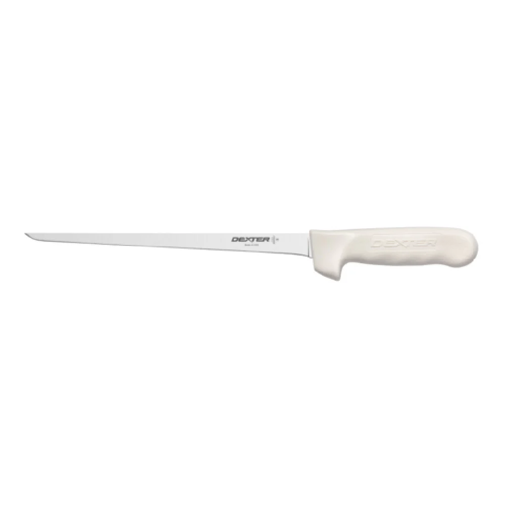 Dexter Russell S133-9PCP 9 Inch High-Carbon Steel Fillet Knife with White Handle Dexter Russell S133-9PCP 9 Inch High-Carbon Steel Fillet Knife with White Handle