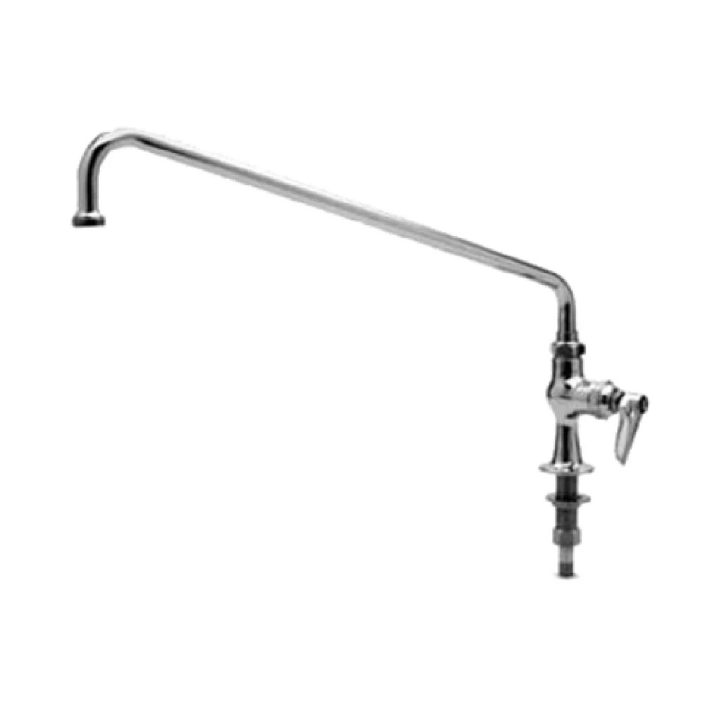 T&S Brass B-0207-M Single Hole Pantry Faucet Deck Mount with 6 Inch Spout