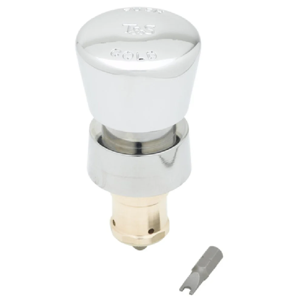 T&S Brass 238AC 1-3/4 Inch Metering Cartridge Adjustable Self-closing Filter Washer T&S Brass 238AC 1-3/4 Inch Metering Cartridge Adjustable Self-closing Filter Washer