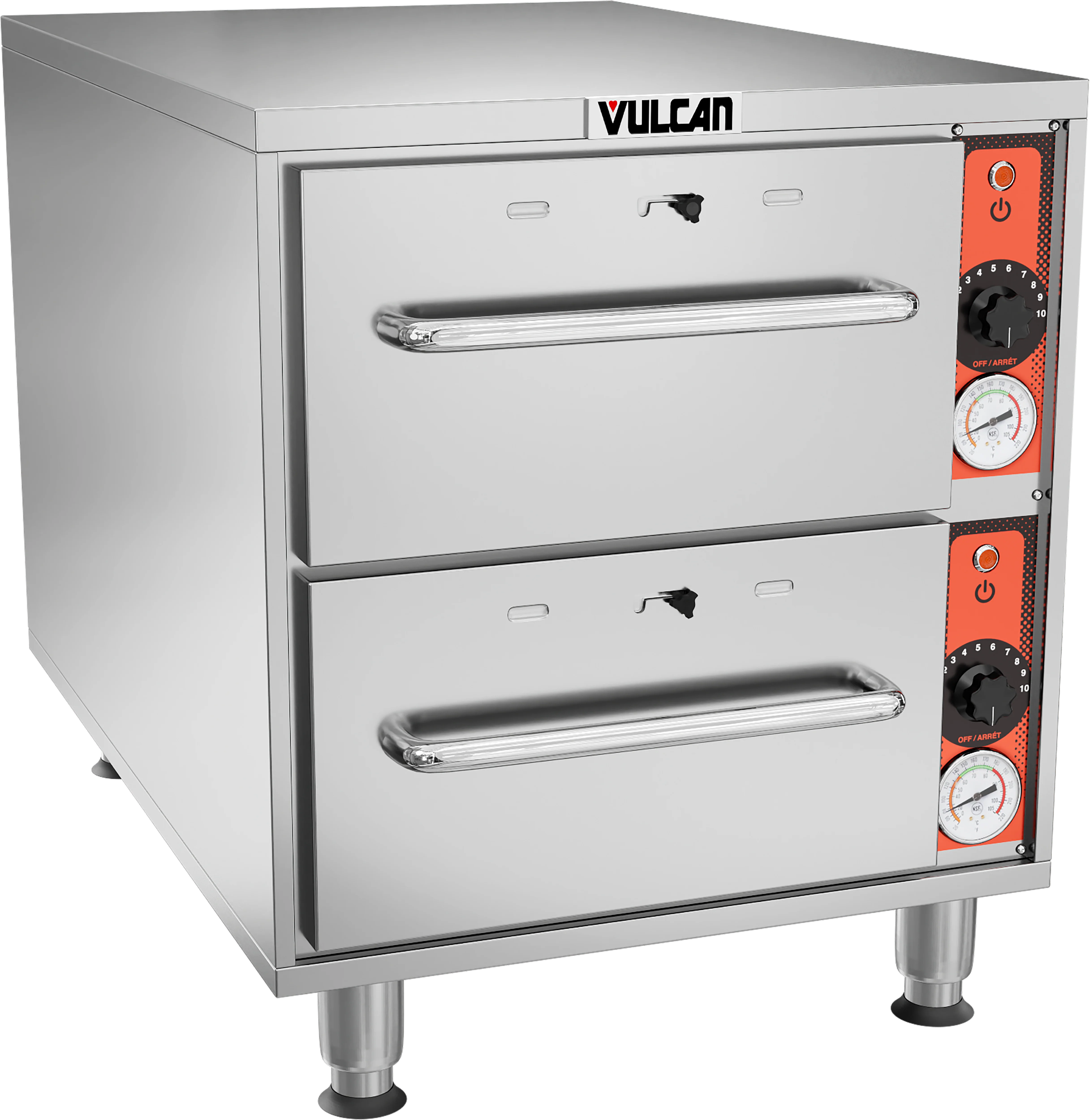 Vulcan VSL2 20 Inch Slim-Line Warming Drawer Electric 2 Drawers Stainless Steel with Moist Crisp Door Vents Vulcan VSL2 20 Inch Slim-Line Warming Drawer Electric 2 Drawers Stainless Steel with Moist Crisp Door Vents