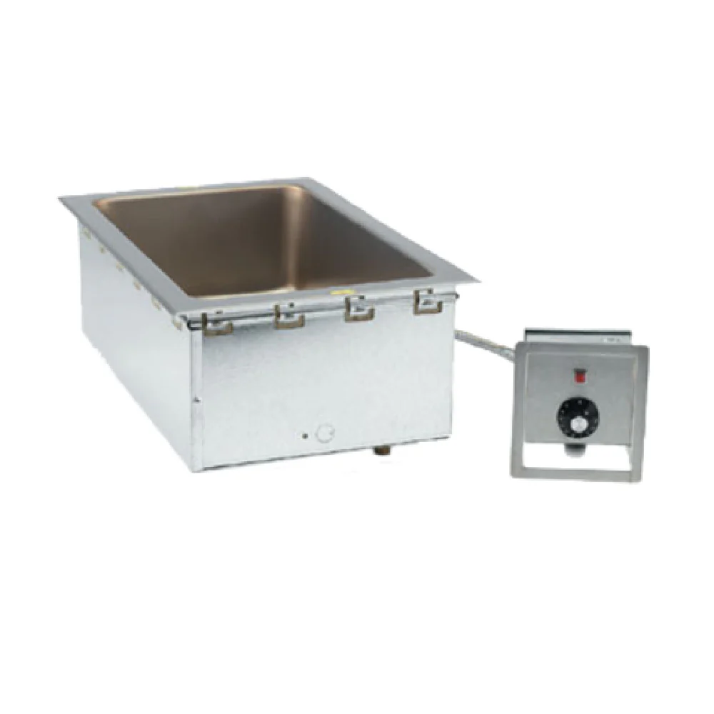 Vollrath 36369 15 Inch Electric Hot Food Well Drop-In Unit with Drain Vollrath 36369 15 Inch Electric Hot Food Well Drop-In Unit with Drain