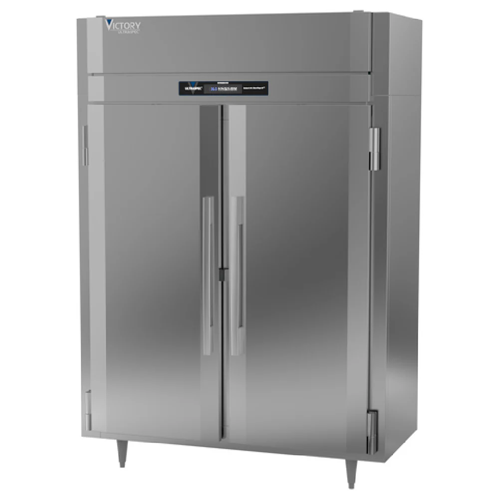 Victory RS-2N-S1-HC 58 Inch Reach-in Refrigerator 41.35 cu ft Two Section Stainless Steel Victory RS-2N-S1-HC 58 Inch Reach-in Refrigerator 41.35 cu ft Two Section Stainless Steel