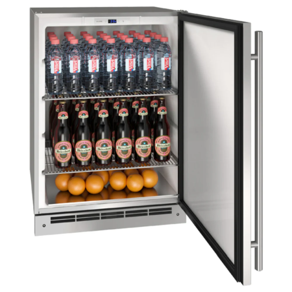U-Line Corporation UOKR124-SS01A 23-Inch Outdoor Keg Refrigerator Stainless Steel