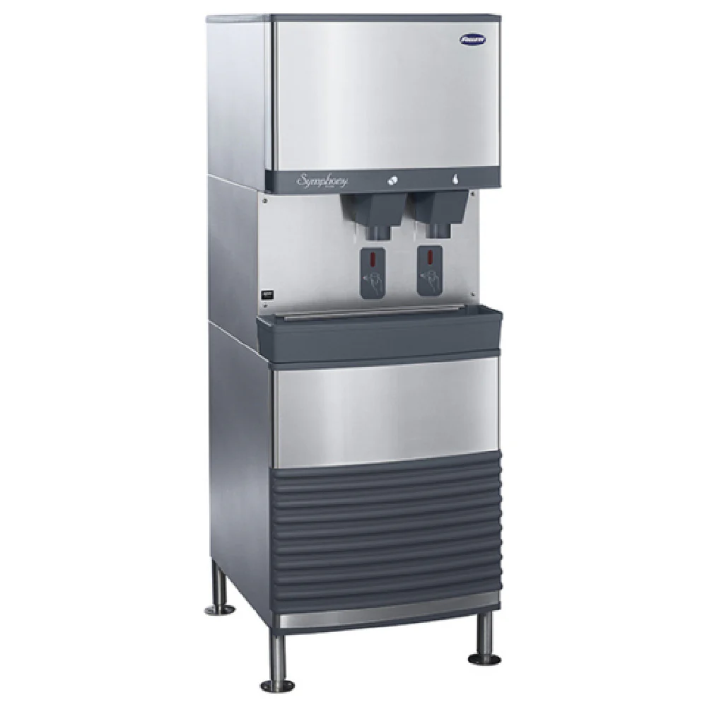 Follett 110FB414W-S Symphony Plus Water-Cooled Ice And Water Dispenser Nugget Style 425 Lb/Day