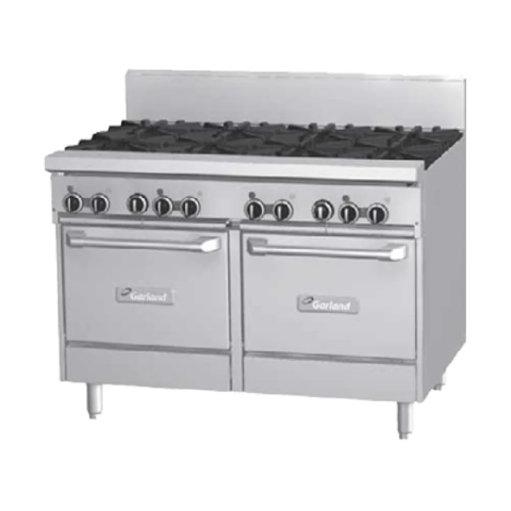 Garland GF48-6G12LL_NAT 48 Inch Gas Range with 6 Burners 238000 BTU and 12 Inch Griddle Garland GF48-6G12LL_NAT 48 Inch Gas Range with 6 Burners 238000 BTU and 12 Inch Griddle