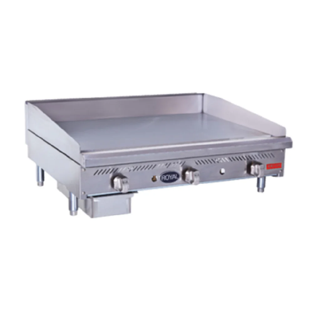 Royal Range Of California RDMG-48-D_LP Delux Series Griddle Countertop Royal Range Of California RDMG-48-D_LP Delux Series Griddle Countertop