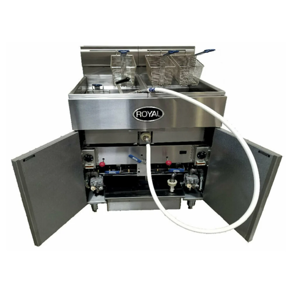 Royal Range Of California RHEF-75-5-DM2_NAT High Efficiency Fryer Battery Gas Royal Range Of California RHEF-75-5-DM2_NAT High Efficiency Fryer Battery Gas