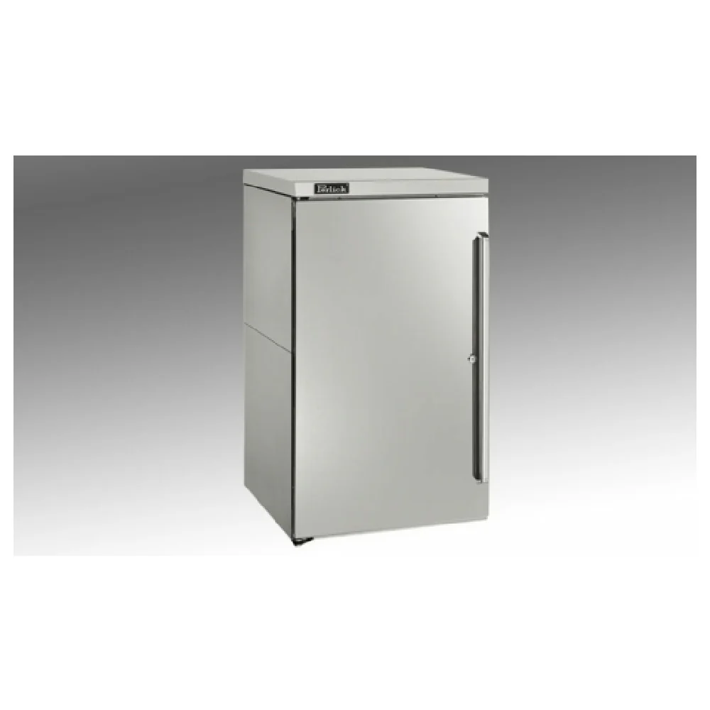 Perlick DBN20 20 Inch Narrow Door Back Bar Dry Storage Cabinet Stainless Steel with Lock