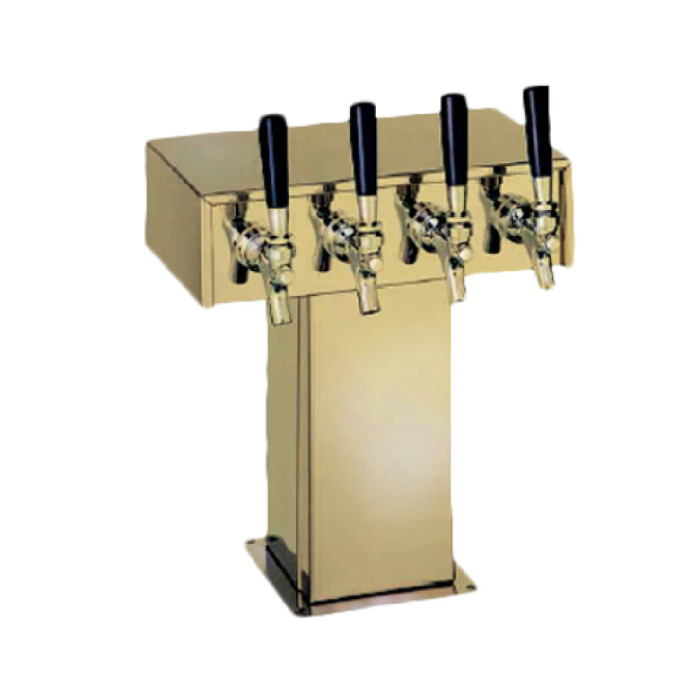 Perlick 4006-4BTF2 11-7/8 Inch Countertop Glycol Cooled Draft Beer Tower