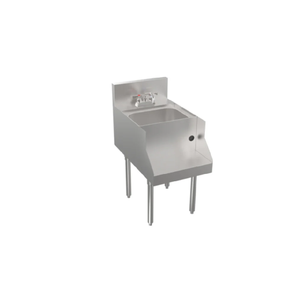 Krowne KRS-18BD Stadium Series Underbar Blender Station With Dump Sink 18