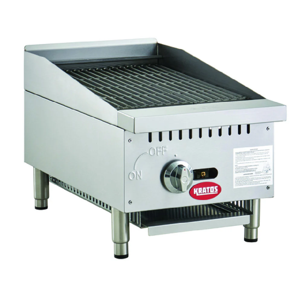 Hubert 156277 Kratos® 29Y-178 Countertop Radiant Charbroiler 15 Hubert 156277 Kratos® 29Y-178 Countertop Radiant Charbroiler 15