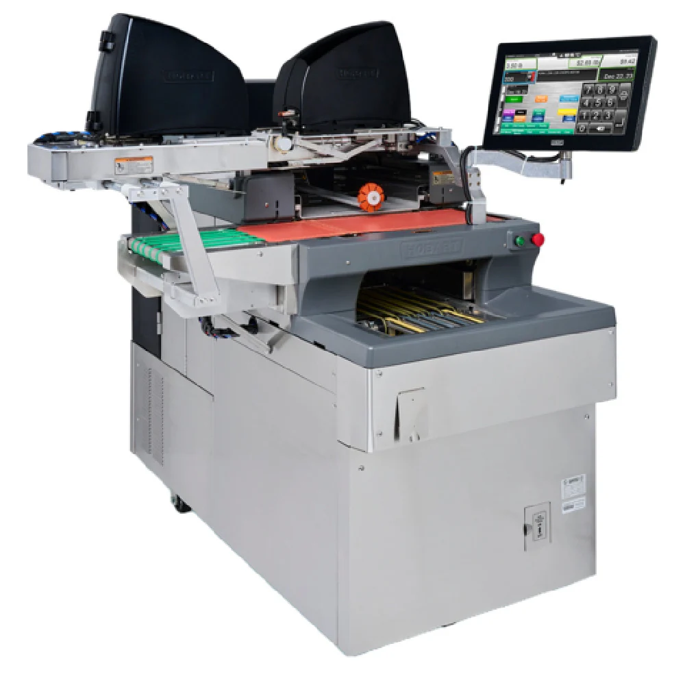 Hobart NGW2-LS2LR2P Automatic Wrapper: NGW-2P Wrapping System Double Film Roll Support
