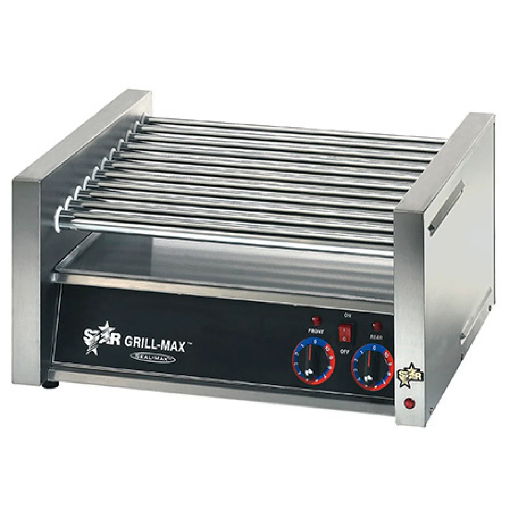 Star 20C_120 17 Inch Roller-type Hot Dog Grill Stainless Steel with Analog Controls Star 20C_120 17 Inch Roller-type Hot Dog Grill Stainless Steel with Analog Controls