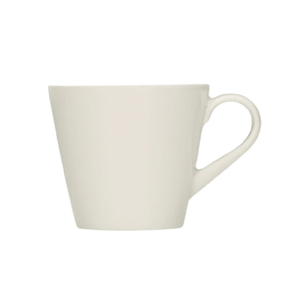 BauscherHepp 695159 3 Oz Demitasse Cup Bone White Porcelain Core Collection