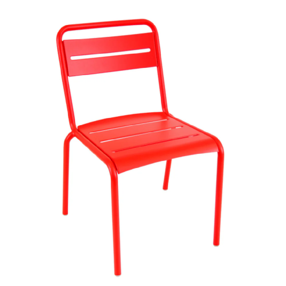 Emuamericas Llc E1361 21 Inch Star Stacking Side Chair Aluminum Slats and PVC Foot Caps Emuamericas Llc E1361 21 Inch Star Stacking Side Chair Aluminum Slats and PVC Foot Caps