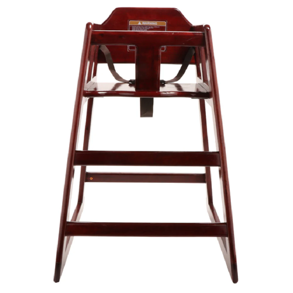 GET Enterprises HC-100-MOD-W-1 19-5/8 Inch Modified High Chair Hardwood Walnut GET Enterprises HC-100-MOD-W-1 19-5/8 Inch Modified High Chair Hardwood Walnut
