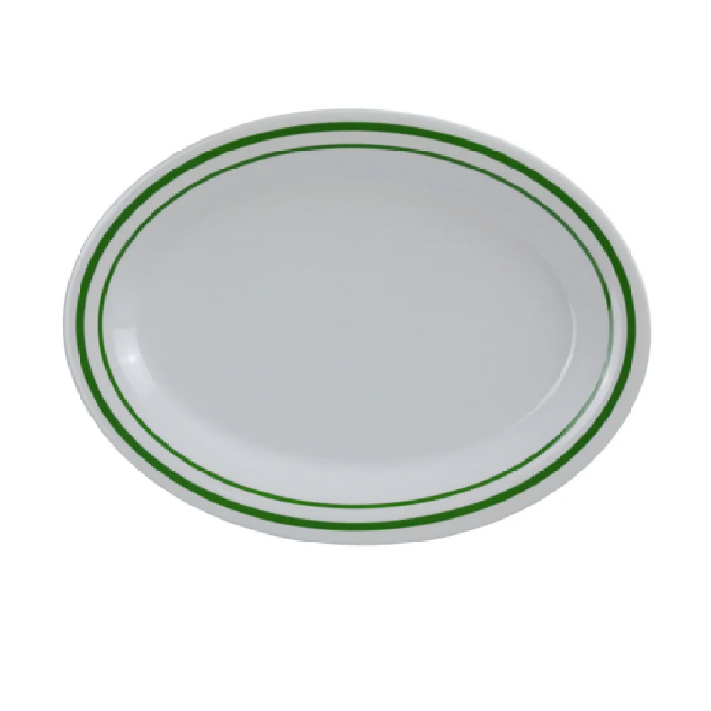 Yanco PT-221 11-1/2 Inch Oval Dishwasher Safe Melamine Pine Tree Platter Yanco PT-221 11-1/2 Inch Oval Dishwasher Safe Melamine Pine Tree Platter