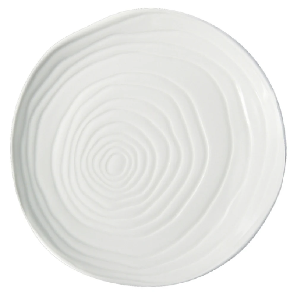 Steelite 6666V943 6.25 Inch Coupe Plate White Indigo Omwc Porcelain