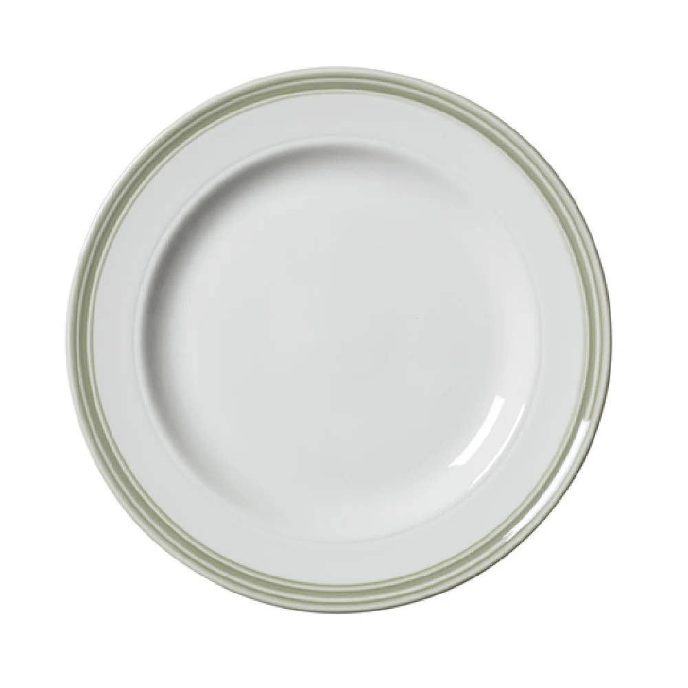 Steelite 1404X0105 10 Inch Round Plate with Fully Vitrified Ceramic White
