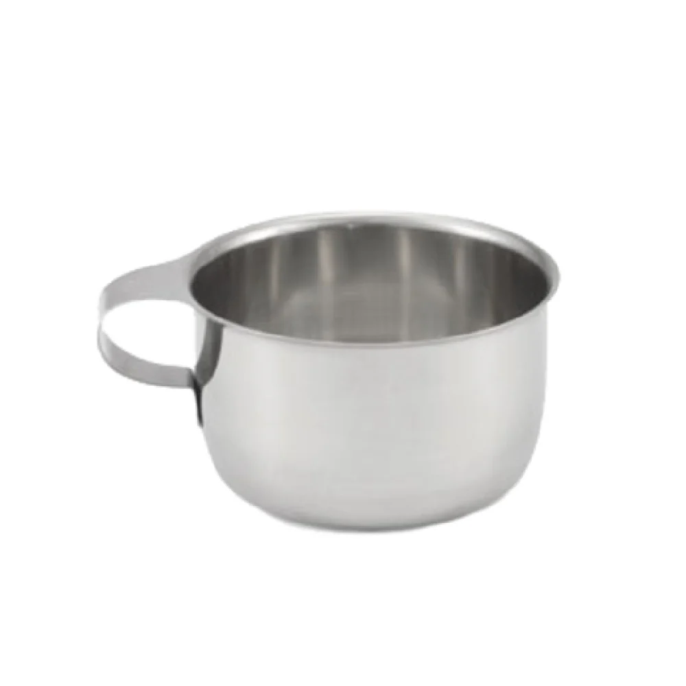 Vollrath 47555 9 Oz Stainless Steel Drinking or Soup Cup with Integral Handle