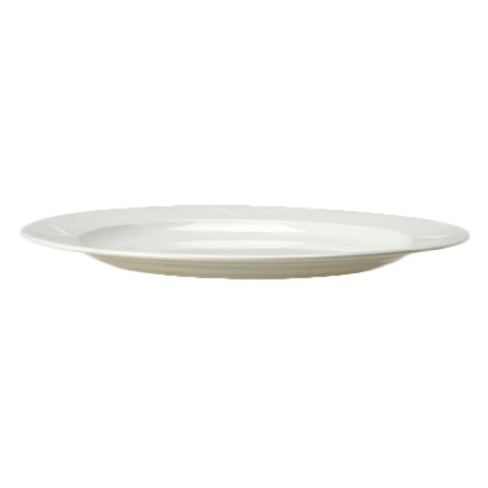 Steelite 9102C400 12 Inch Plate Bianco Round Alumina Vitrified - 12 Inch Steelite 9102C400 12 Inch Plate Bianco Round Alumina Vitrified - 12 Inch